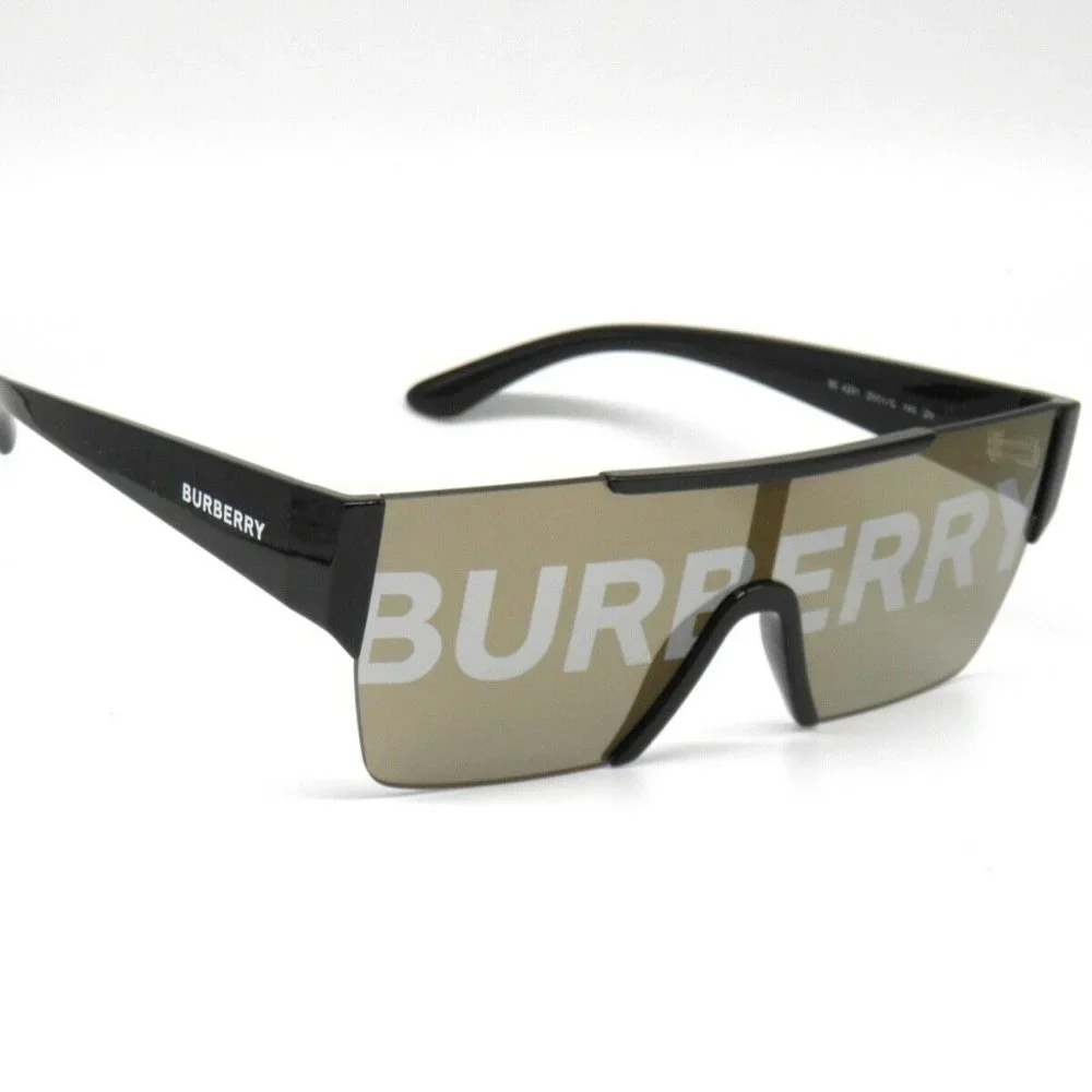 NEW BURBERRY BLACK GREY DESIGNER SUNGLASSES